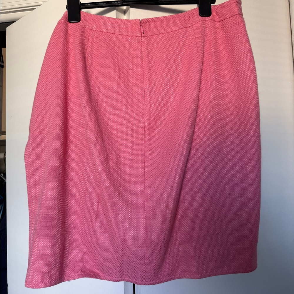 Talbots Pink A-Line Skirt